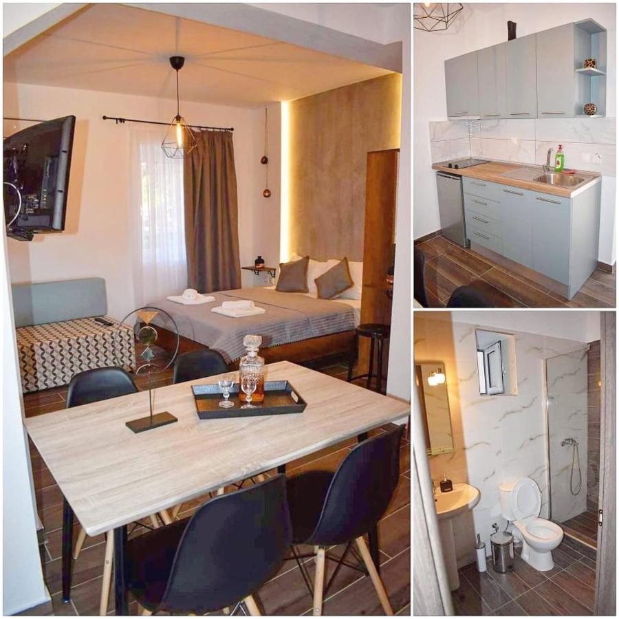 Aigli Luxury Studios Nea Roda Luaran gambar